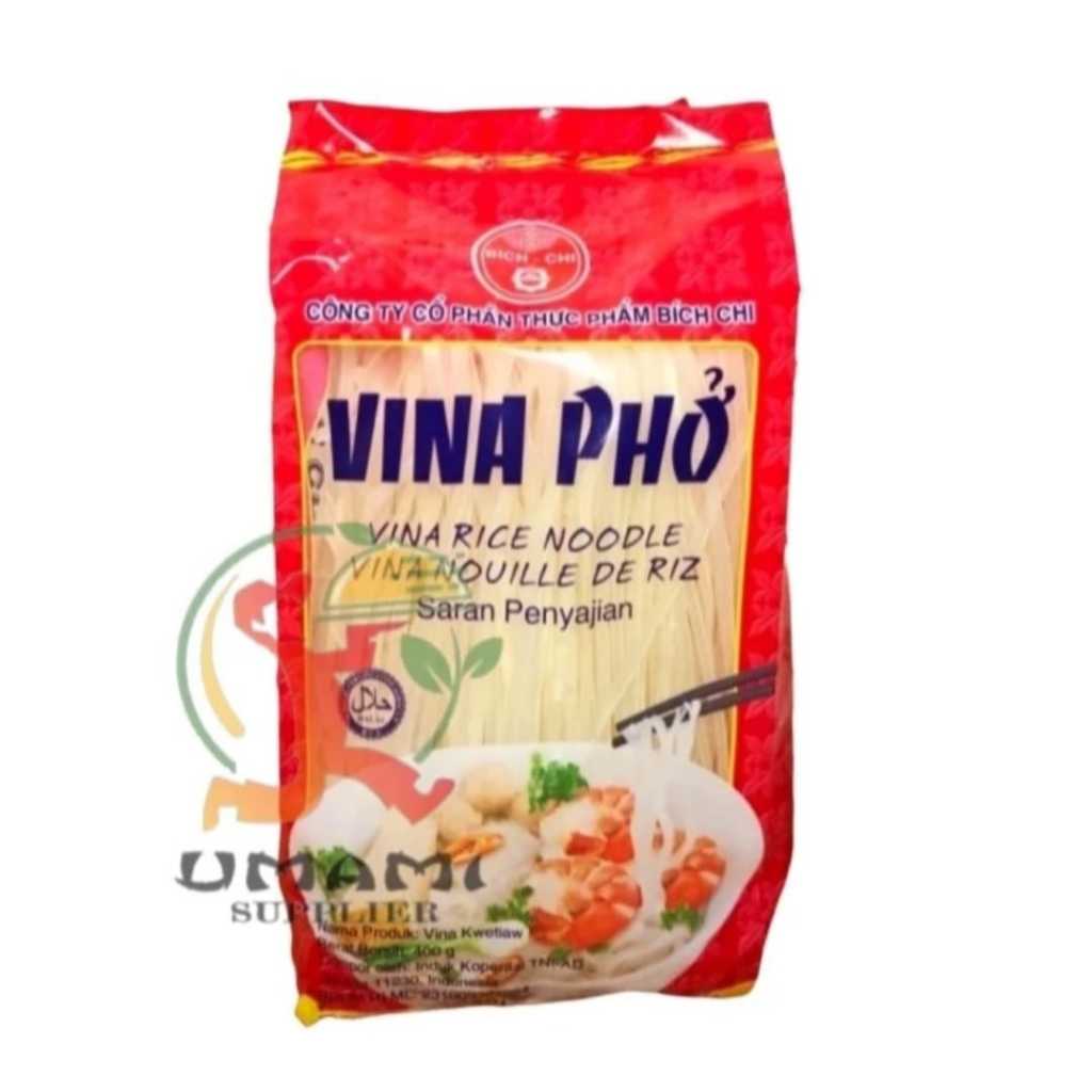 

Vina Pho Rice Noodle Vietnam / Kwetiaw Mie Beras 400gr