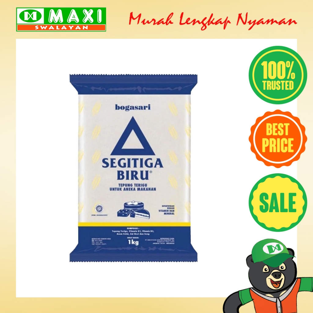 

Segitiga Biru Tepung Terigu 1kg