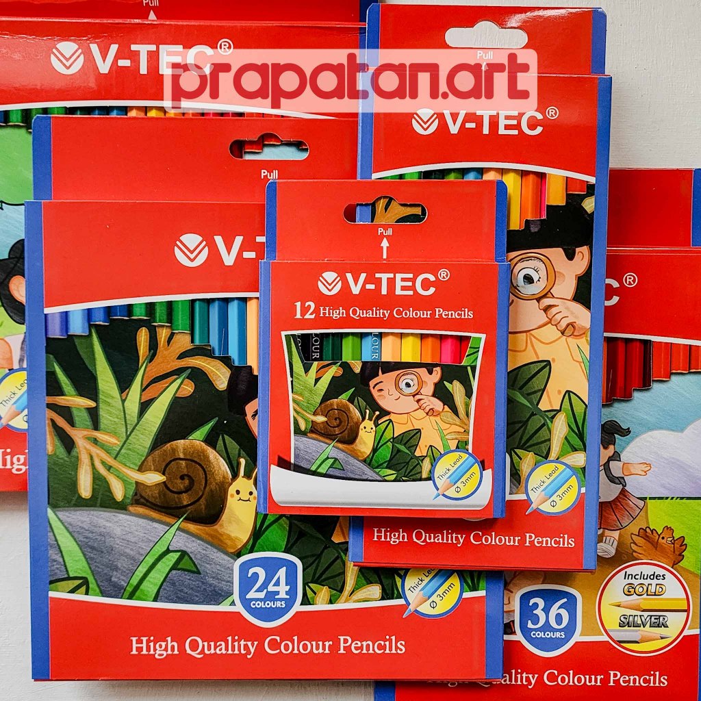 

Pensil Warna V-TEC PW | Color Pencil