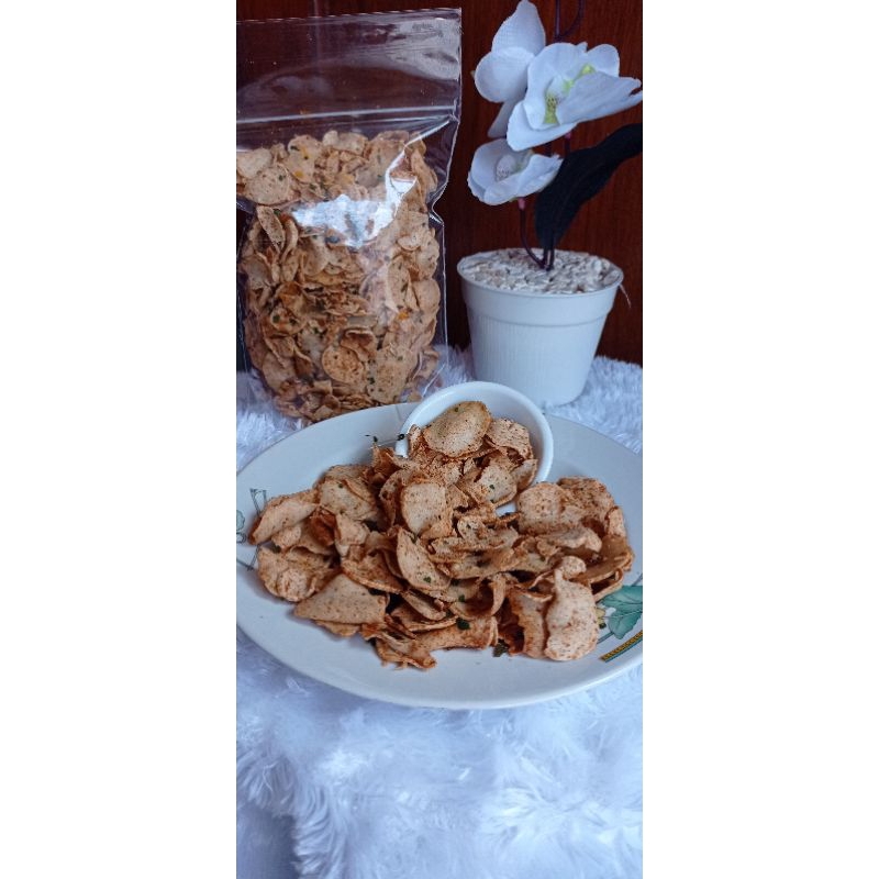 

basreng pedas kemasan 500 gram pedas daun jeruk kriuk renyah nampol