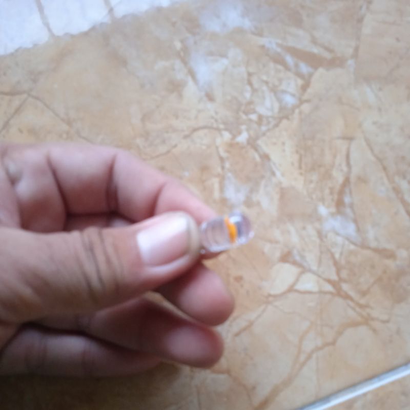 KUNING - Dop Lampu Led Tancap T10  Resin Kaca Lampu Sein Riting Motor AJM