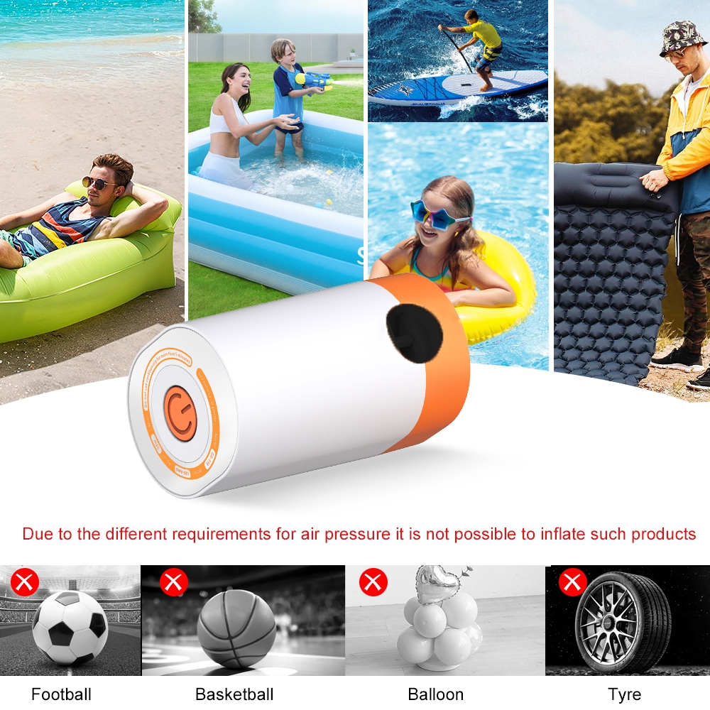 Pompa Angin Portable / Pompa Angin Pelampung / Pompa Angin Tangan Pompa Angin Otomatis