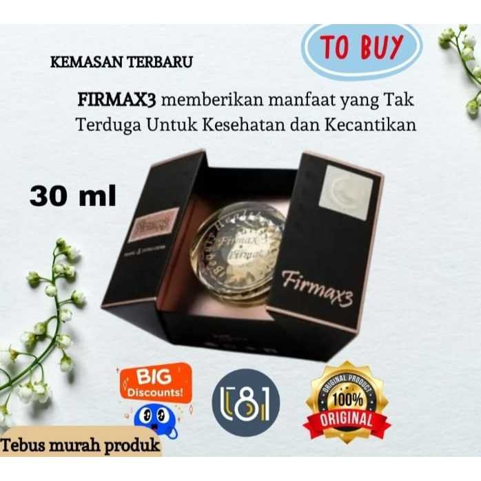 cREAM aJAIB fIRMAX aSLI BPOM terbaru box hitam ORI