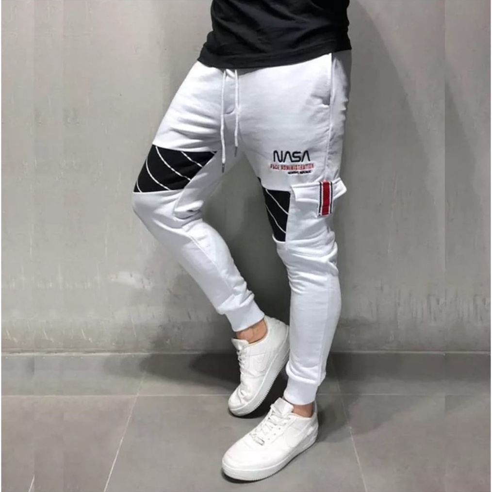 KODE G99J Celana Pria Panjang Jogger Toonzz NSA Bahan Fleece Tebal Ada 4 Kantong Asli Kanan Kiri Ter