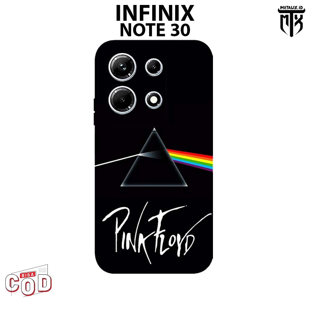 Casing INFINIX NOTE 30 - Case INFINIX NOTE 30 BAND PINK FLOYD SOFTCASE PROCAMERA CASE HANDPHONE