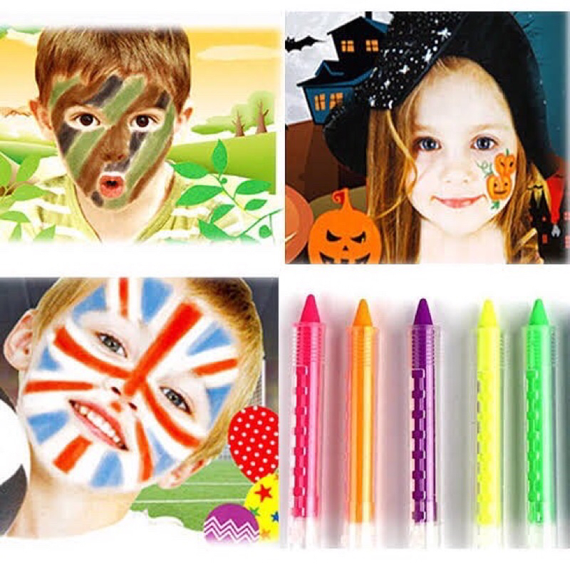

Face Paint Sticks Push-Up Color Crayon