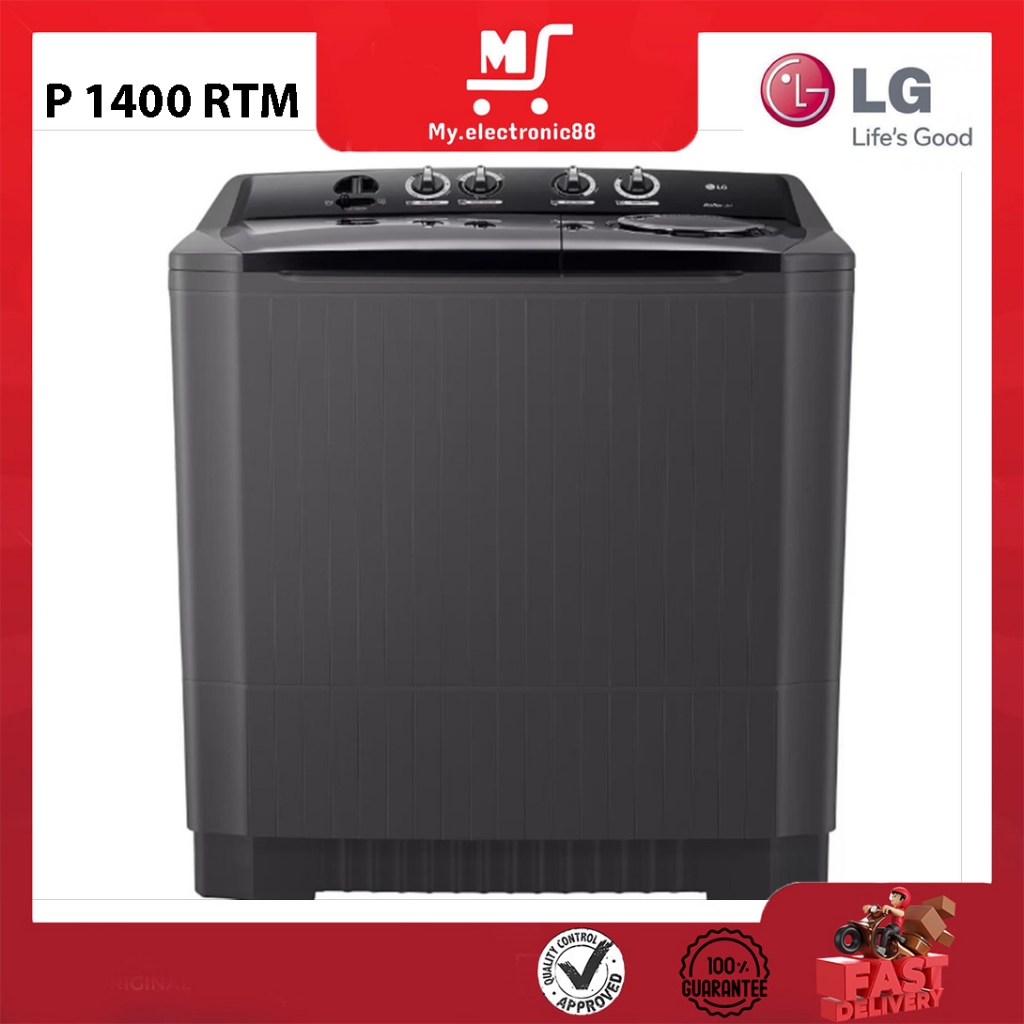 LG MESIN CUCI 2 TABUNG 14KG ( P 1400 RTM )