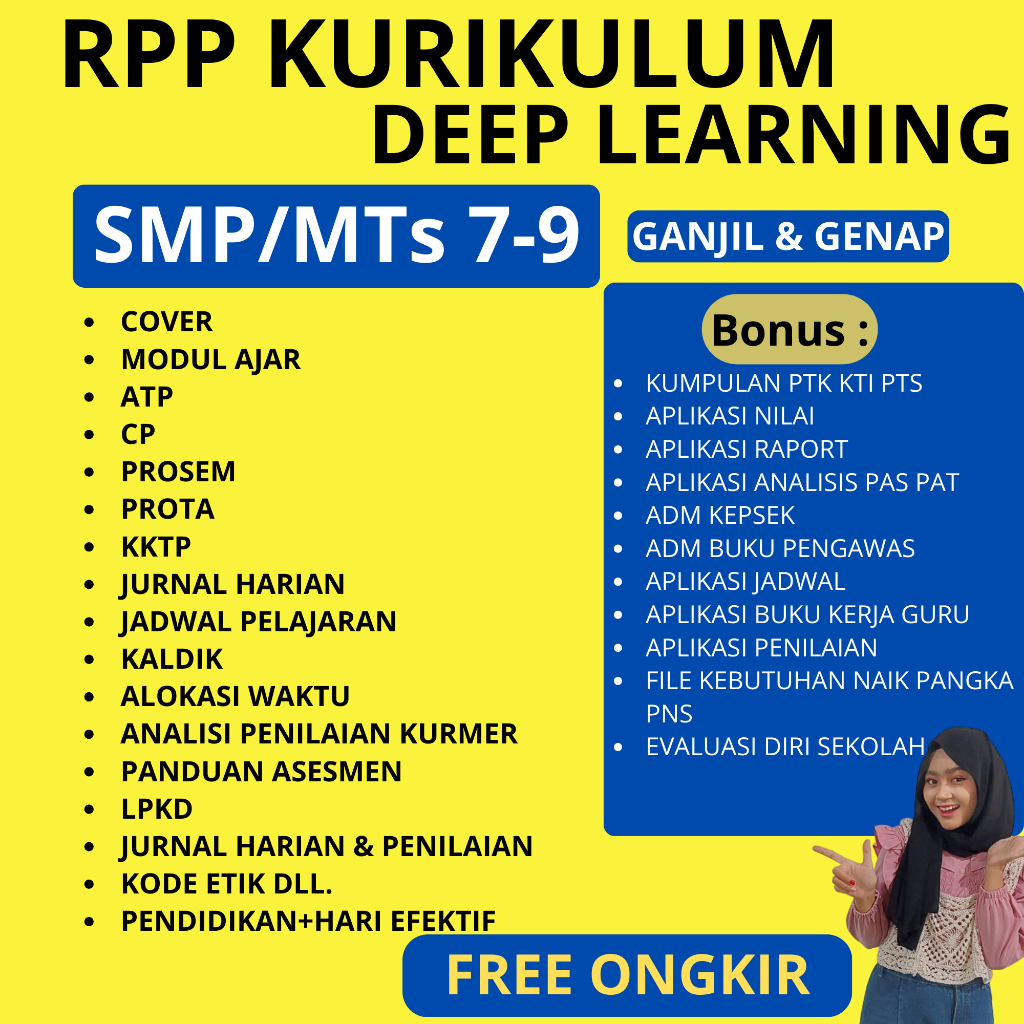 

RPP KURIKULUM DEEP LEARNING SMP - PERANGKAT PEMBELAJARAN KURIKULUM DEEP LEARNING SMP KELAS 7 8 9