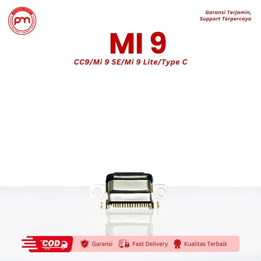 Konektor Cas Xiaomi MI 9 Connector Charger CC9 Concas MI 9 SE MI 9 Lite Type C