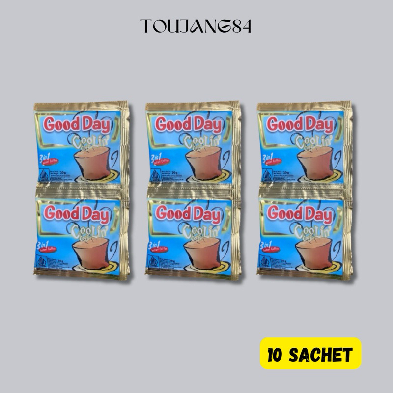 

GoodDay Kopi Instan 3 in 1 Coolin 10Sachet @20g