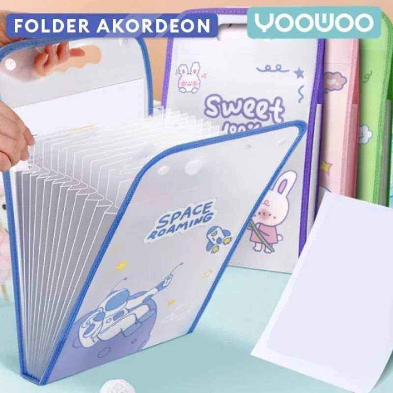 

File Organizer, Tas Penyimpanan Berkas Dokumen Ukuran A4