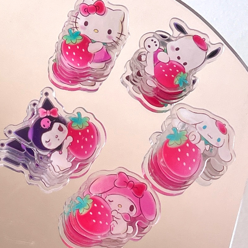 

Jepit Kertas / Clip Sanrio Lucu klip Kartun Klip Multifungsi Sisi Ganda Klip File [ID.ID]