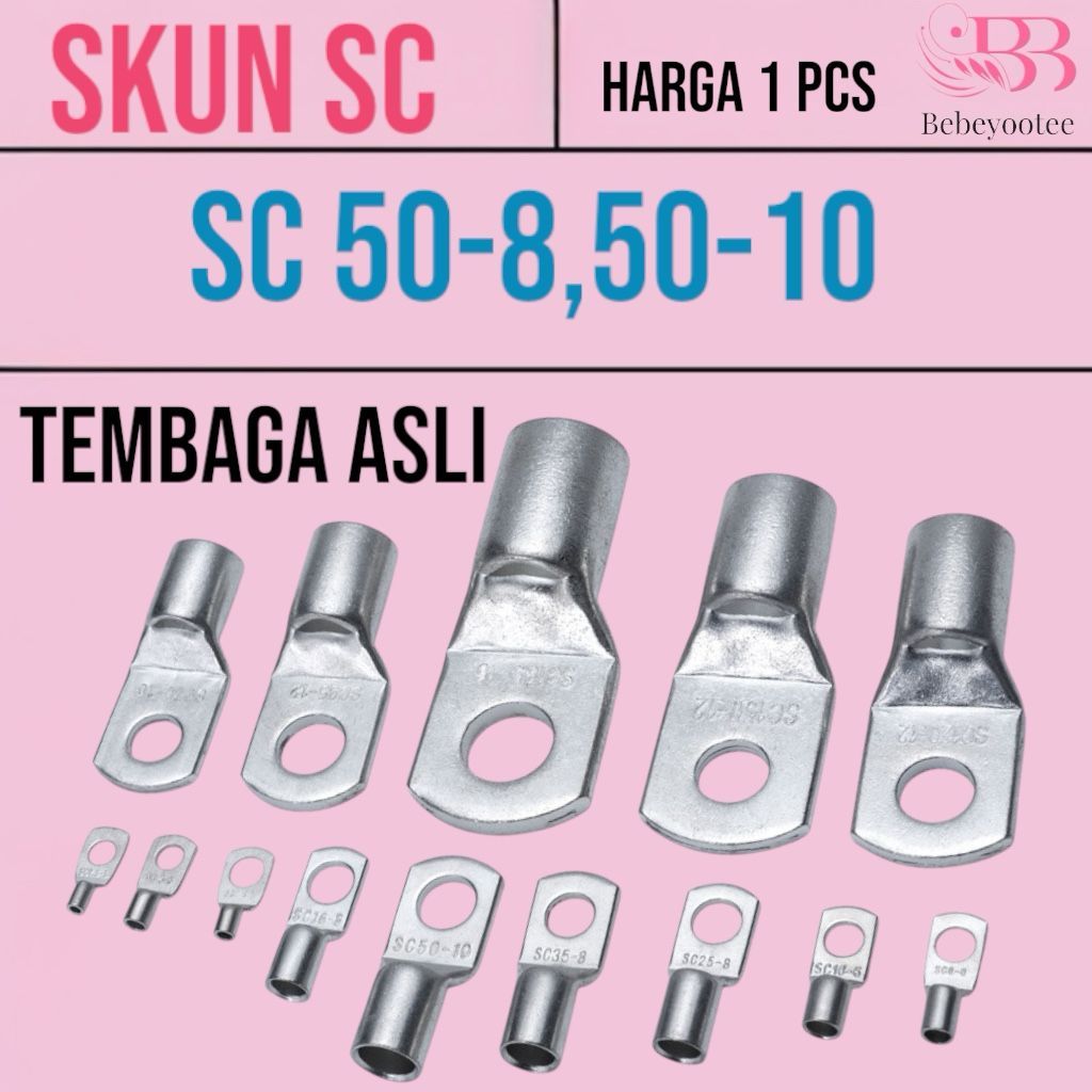 Kabel skun / kabel skun SC 50-8 dan SC 50-10