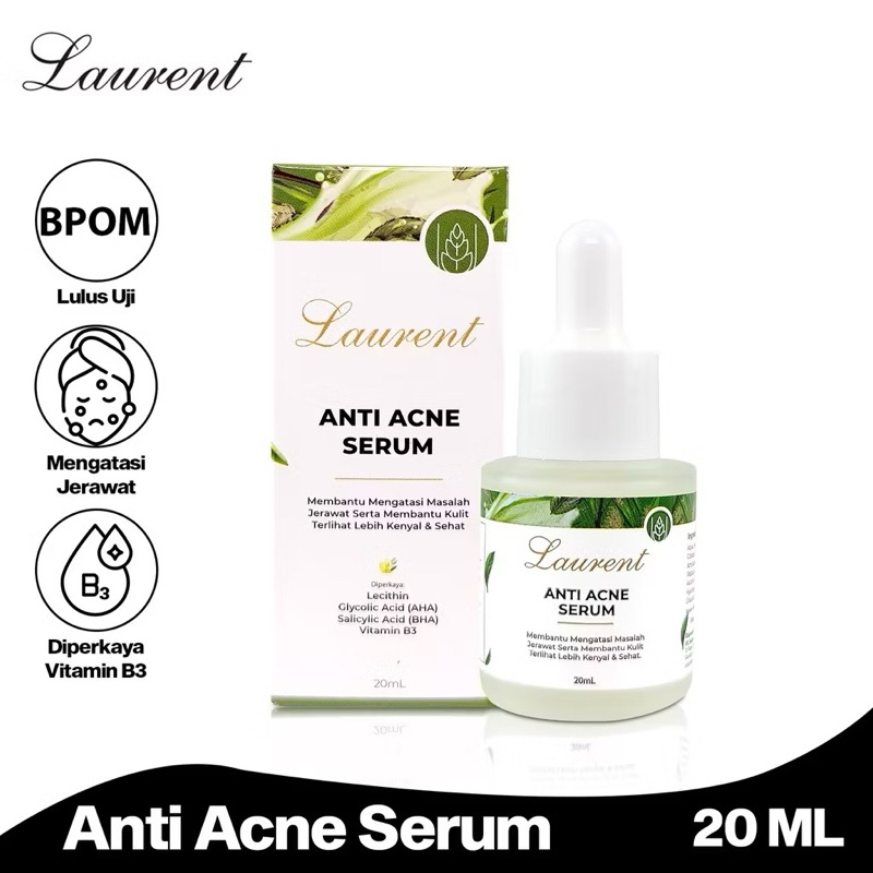 Laurent Serum Wajah Whitening Anti Acne 20ml