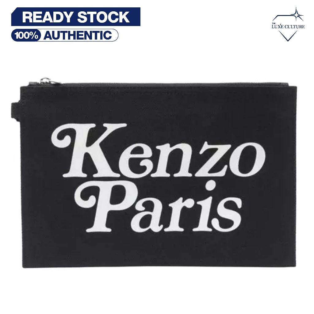 Kenzo Utility Logo Black Pochette / Tas Branded Original