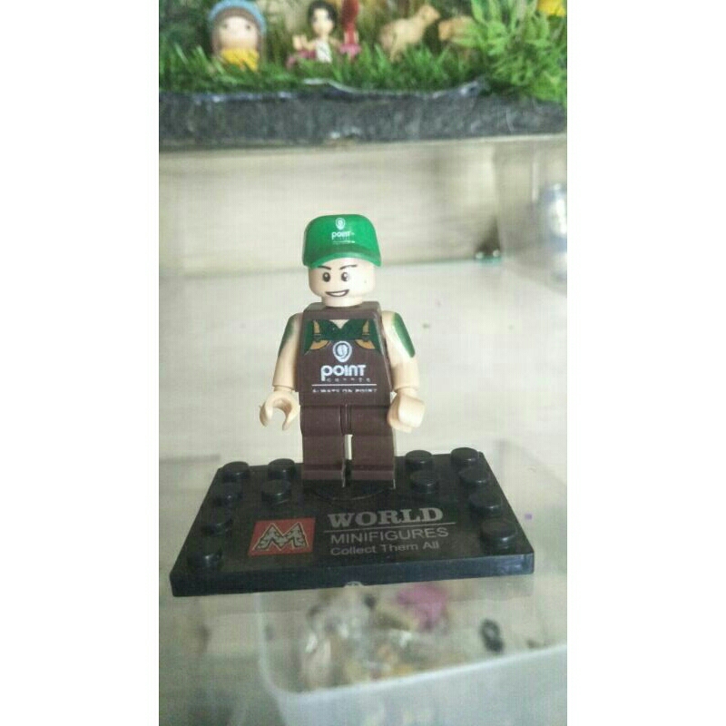 mainan edukasi mini figure lego bekas baik