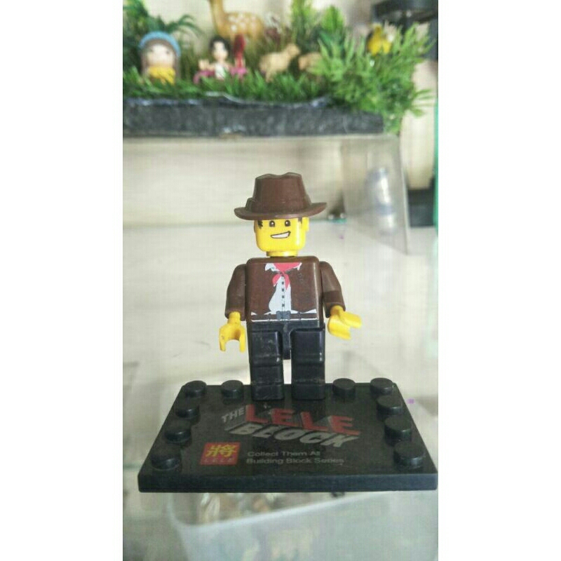 mainan edukasi mini figure lego bekas baik