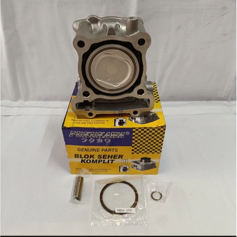 Blok Seher SET Cylinder Comp Nmax Aerox 2DP ORIGINAL FUKUKAWA