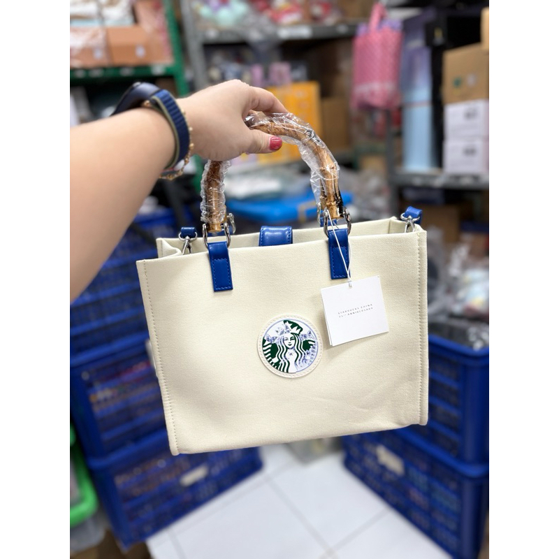 Starbucks china anniversary 2024 edition bag +long strap