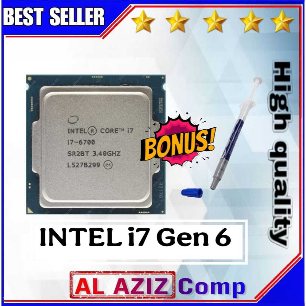 Processor Intel Core i7 6700 i7 6700T i7 6700K tray Socket 1151 Ci7 Gen 6 Free Pasta