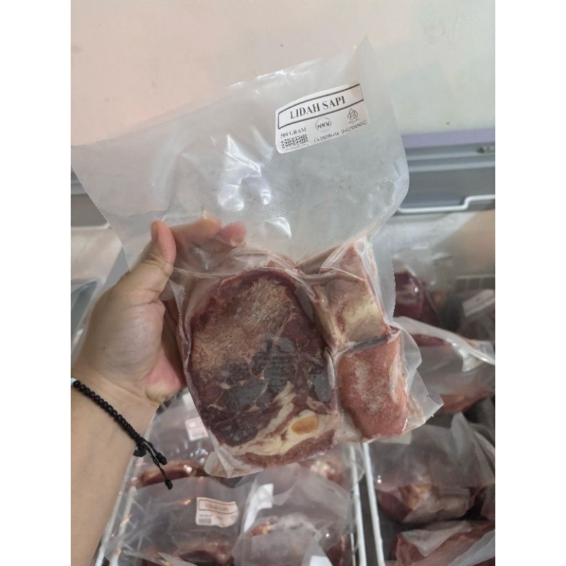 

lidah sapi 500gr / daging lidah sapi halal