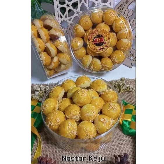 

PREMIUM KUE KERING NASTAR KEJU by Kuker Alfin [500gr] / Nastar Keju Special Lebaran