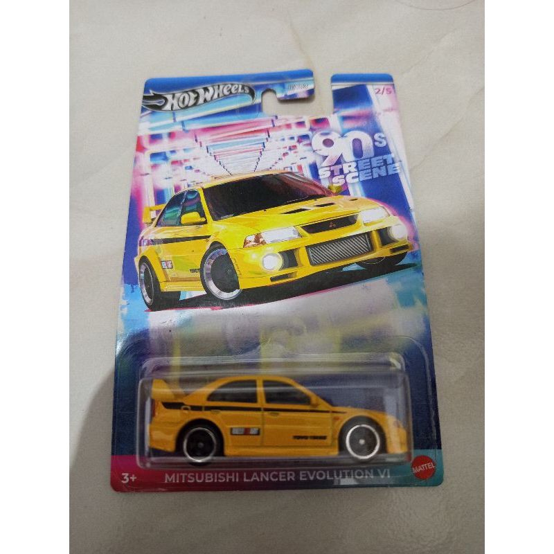 hotwheels Mitsubishi Lancer evolution VI