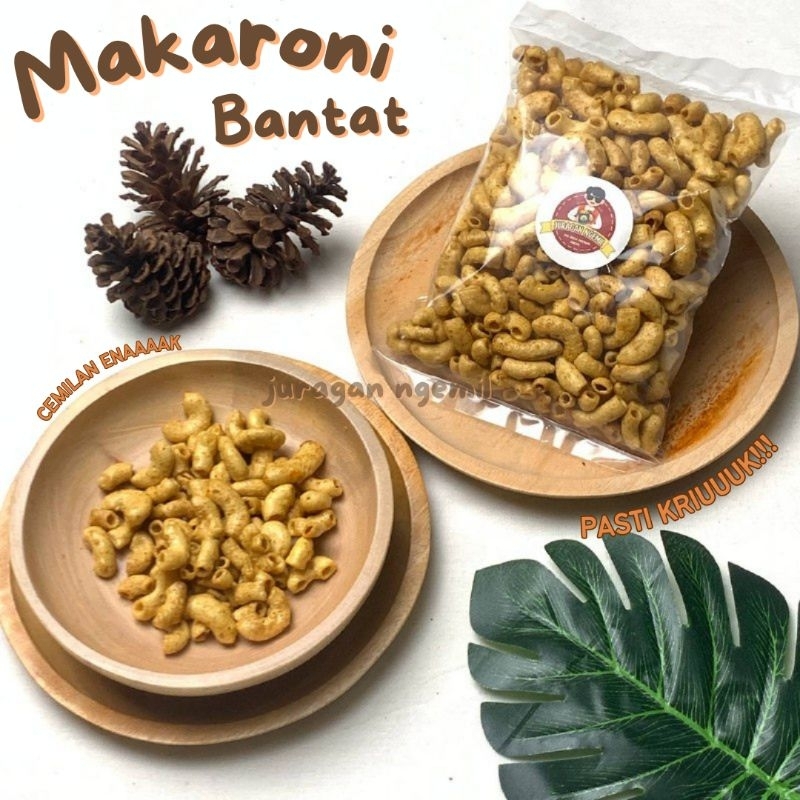 

Snack Cemilan Makaroni Bantat Renyah Kriuk