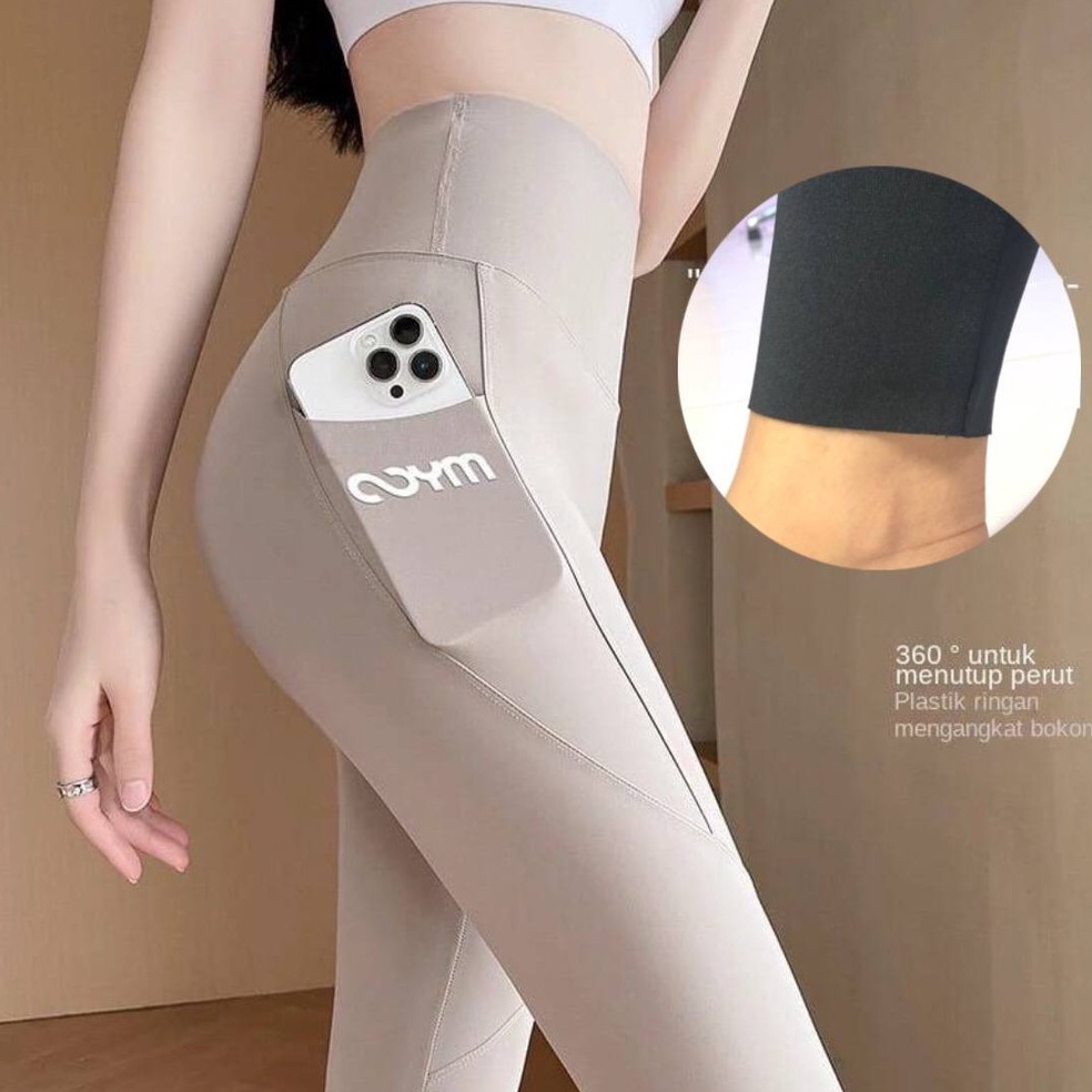 KODE G47X Likesun  Legging Sport Elastis Celana Olahraga Senam Yoga Gym Legging Highwaist Legging12