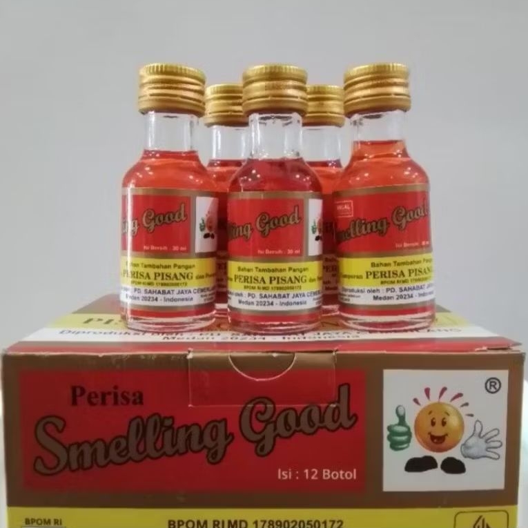 

SMELLING GOOD/PERISA MINYAK PISANG 1KOTAK (isi 12botol) 30ml