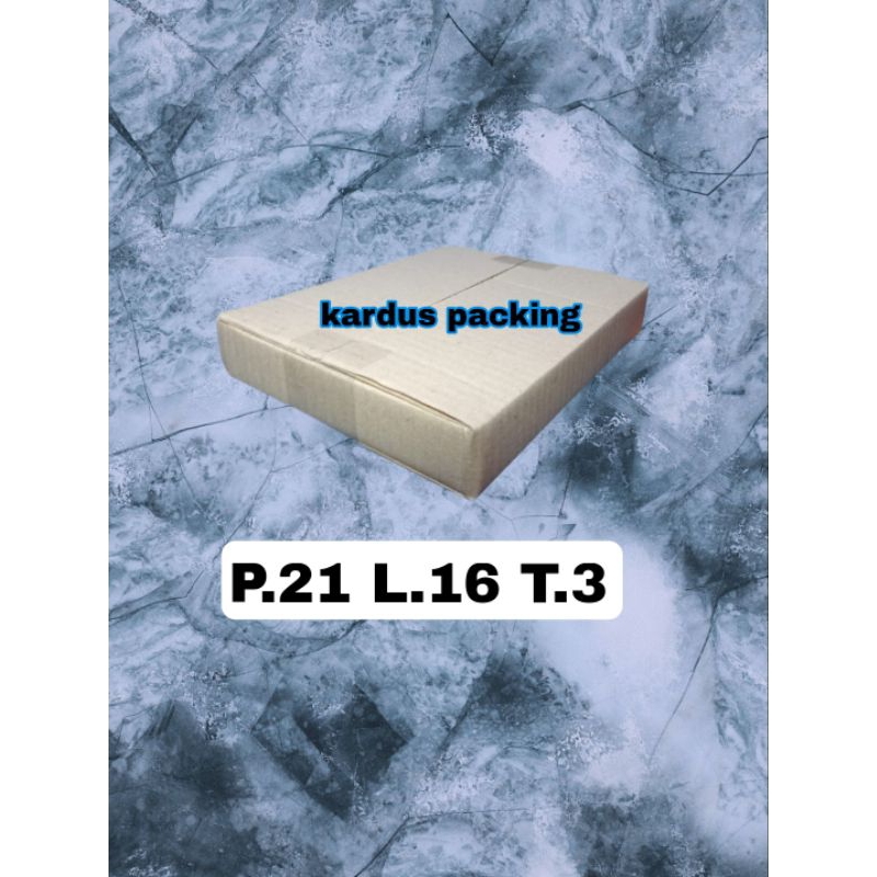 

kardus packing UK 21x16x3 kardus besar kardus kecil