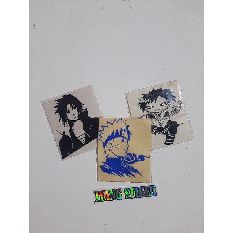 

cutting sticker karakter Naruto