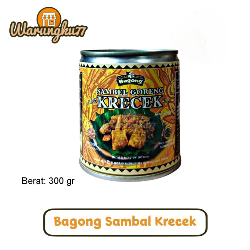 

Bagong Sambal Goreng Krecek [300 gr]- Makanan khas Jogja -Spesial Promo Free Packing Bubble wrap