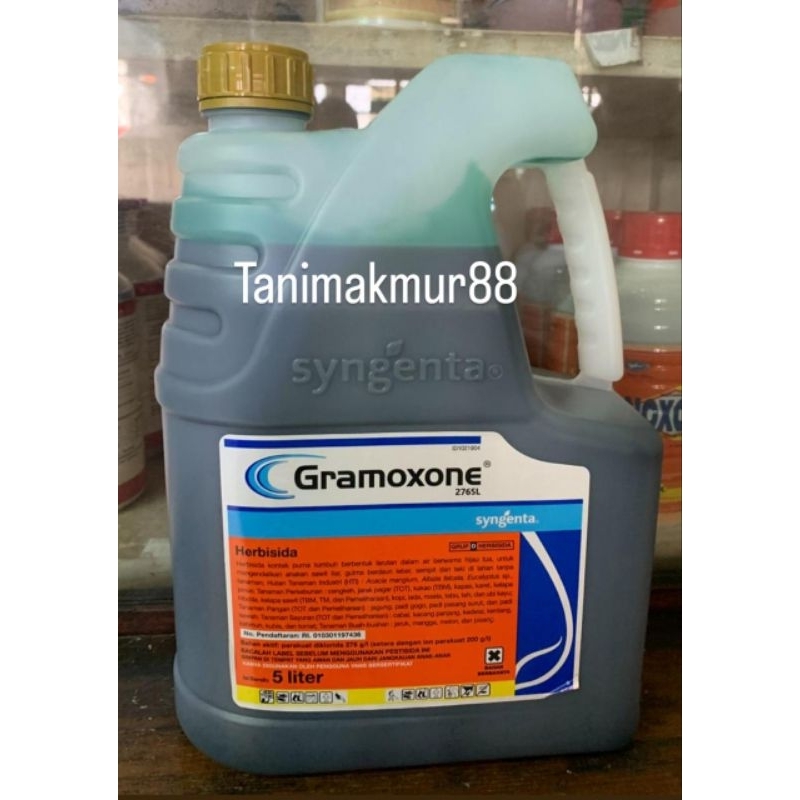 Gramoxone 276 SL 5 Liter (Obat Pembasmi Rumput)
