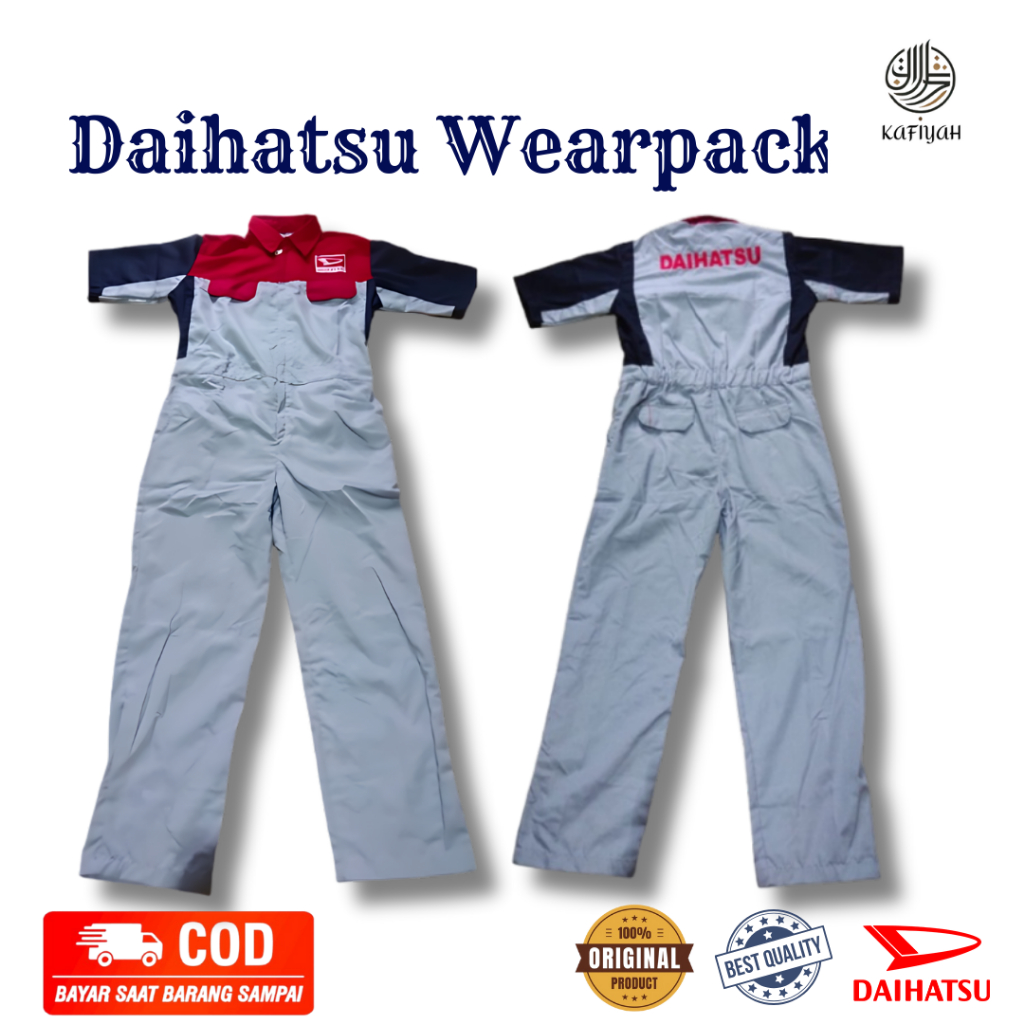 WEARPACK DAIHATSU I SERAGAM DAIHATSU I WEARPACK SAFETY I SERAGAM BENGKEL I SERAGAM PRIA