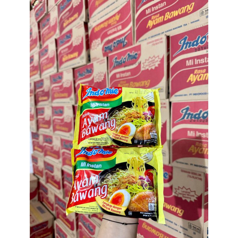 

(1 DUS) INDOMIE RASA AYAM BAWANG ISI 40 PCS
