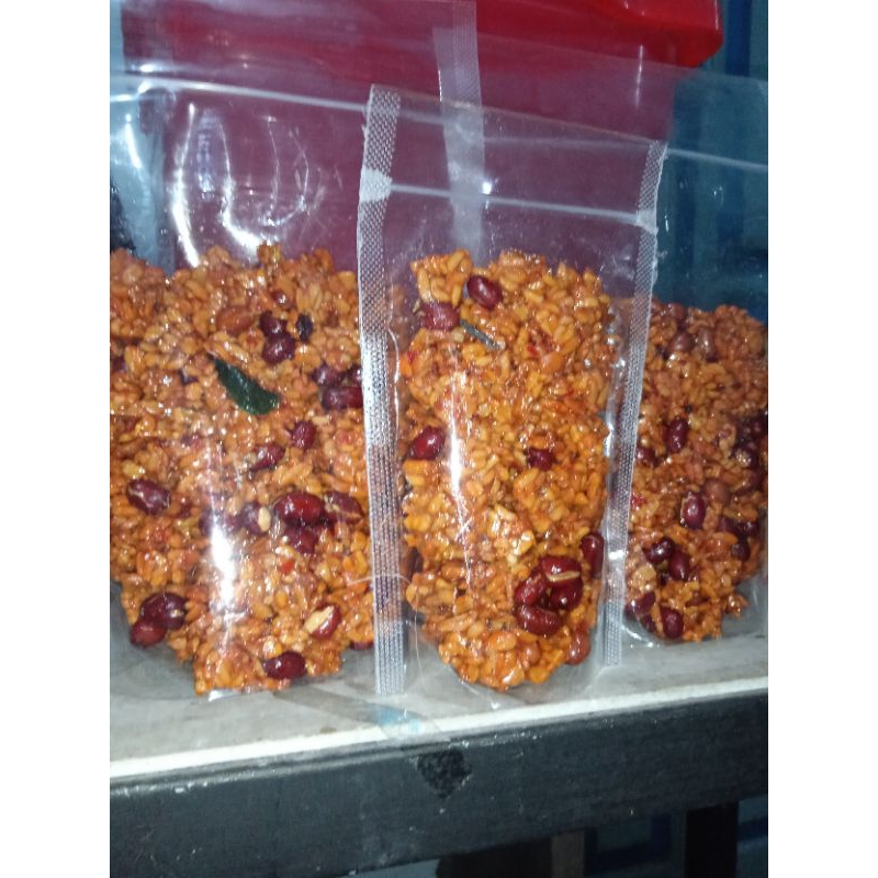 

Tempe Kering Kacang pedas manis 100 gr murah enak gurih tanpa msg dan tanpa pengawet selalu fress