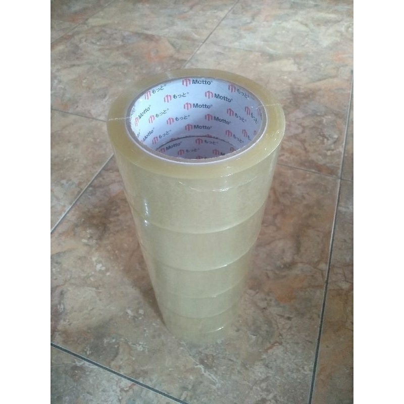 

lakban bening 48mm 90yard 1slop isi 6pcs