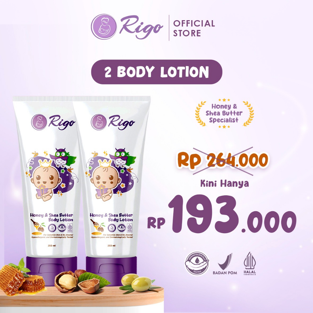 Rigo Bundling Body Lotion 250ml+Body Lotion 250ml