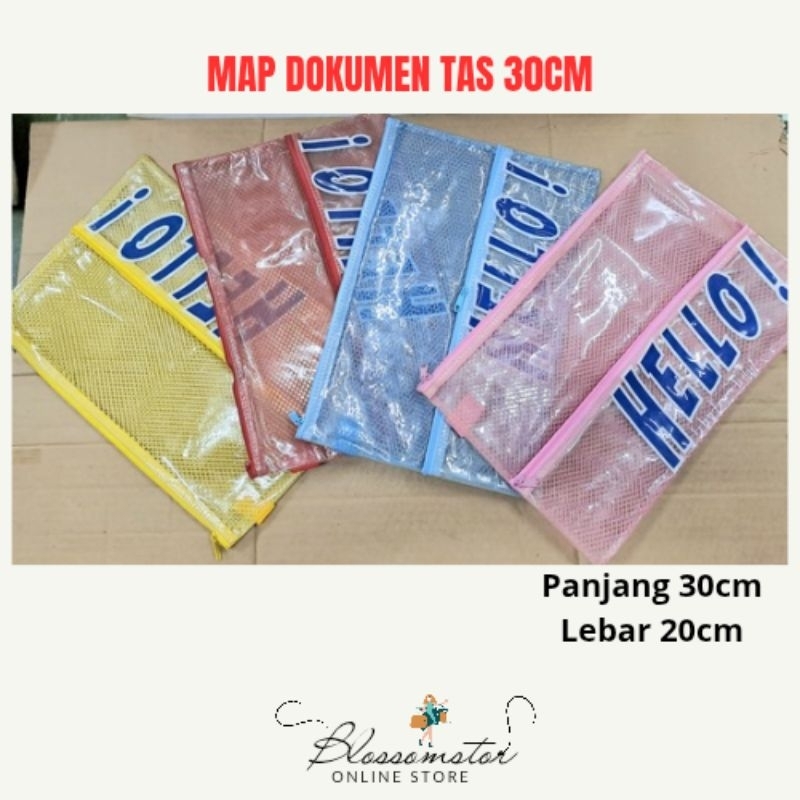 

MAP TAS ZIPPER HELLO