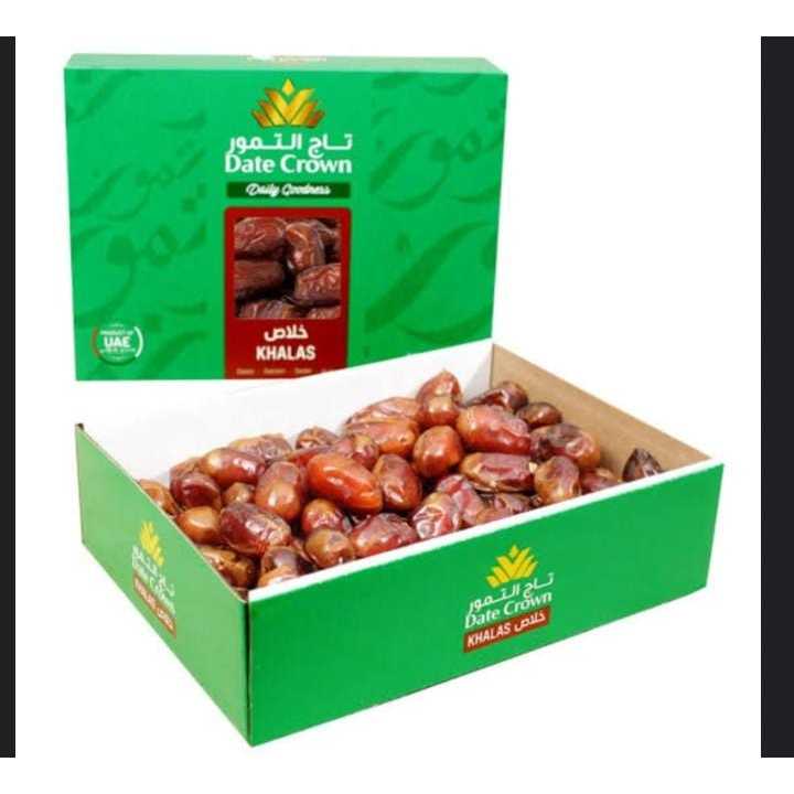 

KURMA KHALAS DATE CROWN 1 KG