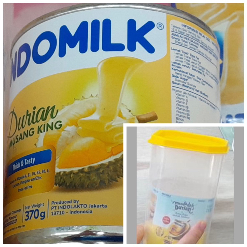 

susu indomilk musang king 370gram
