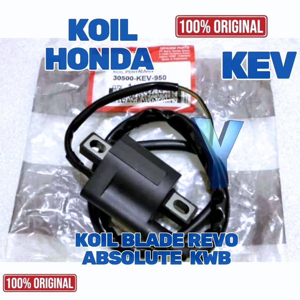 KOIL  HONDA KEV ASLI ORIGINAL SUPRA, SUPRA X, SUPRA FIT NEW, REVO LAMA
