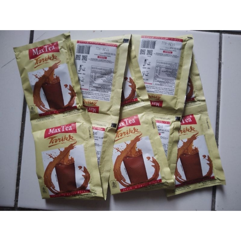 

Max Tea Tarikk Kemasan 1 Renceng isi 10 Sachet