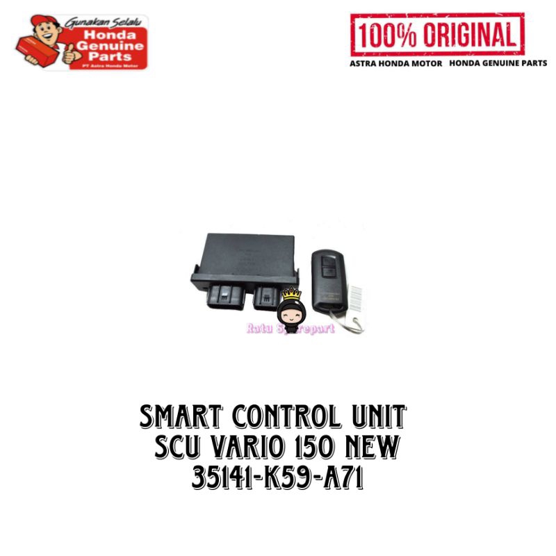 Smart Control Unit (SCU) Honda Vario 150 K59J Original - 35141K59A71 - SCU HONDA VARIO 150 - SCU MOT