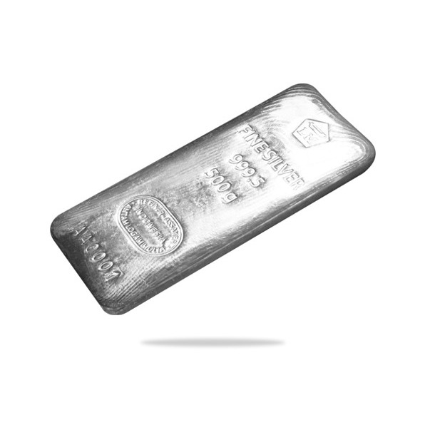 Logam Mulia Perak Batangan Antam 500 gram