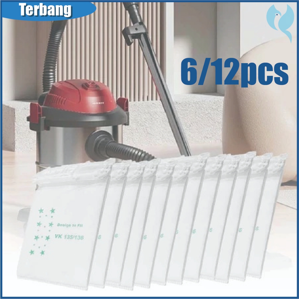 6/12pcs Kantong Debu Vacuum Untuk FP136 VK135 VK136 VK 200 Cleaner dust bag vacuum cleaner