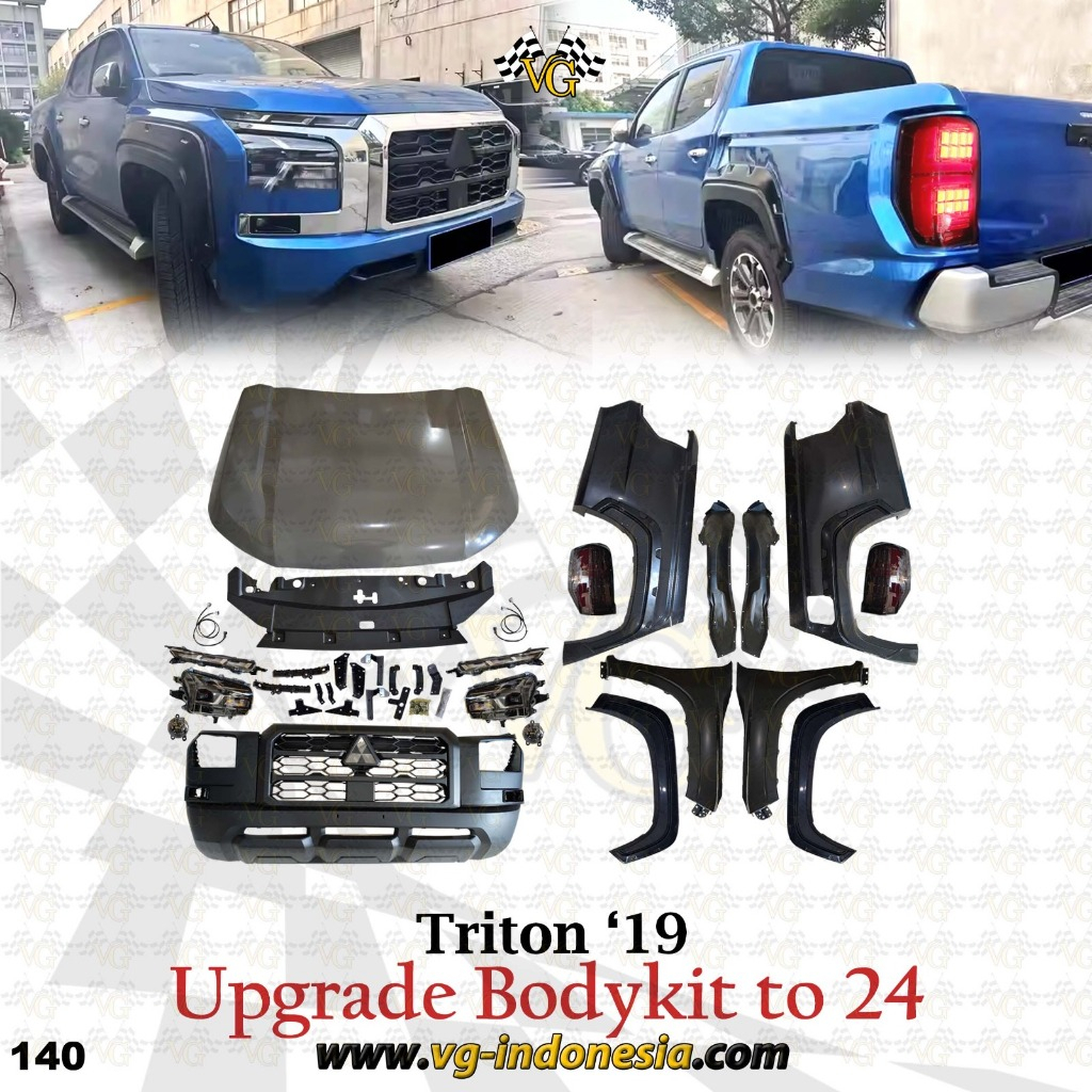 Upgrade Bodykit Triton 2019 to Triton 2024