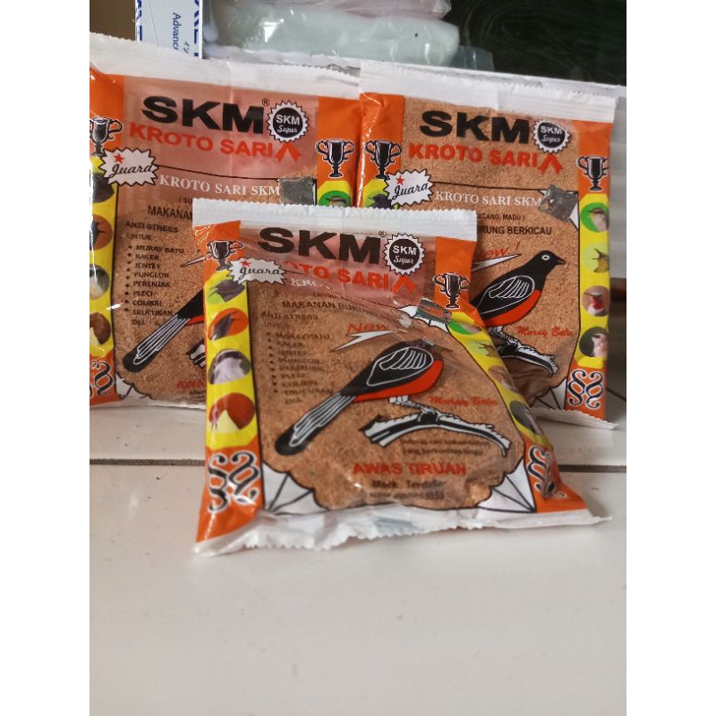 SKM KROTO SARI, PUR BURUNG, MAKANAN BURUNG