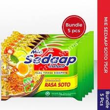 

MIE SEDAP KUAH SOTO 75GR ISI 5